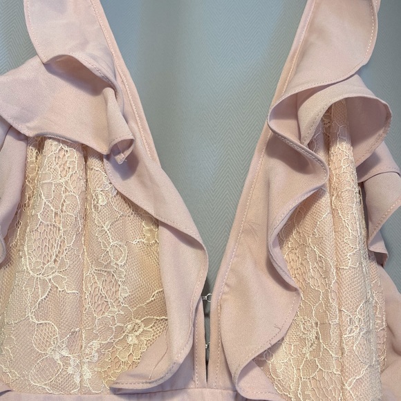 Rose Pink Jumpsuit - Picture 3 of 4